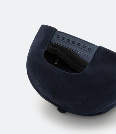 Gorra Ala Curva en Algodón con Estampado de Lettering 3