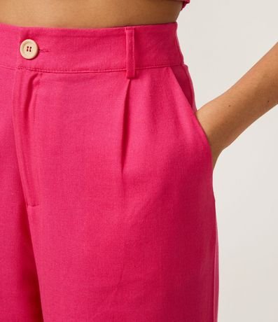 Pantalón Pantalona Sastrería en Lino 4