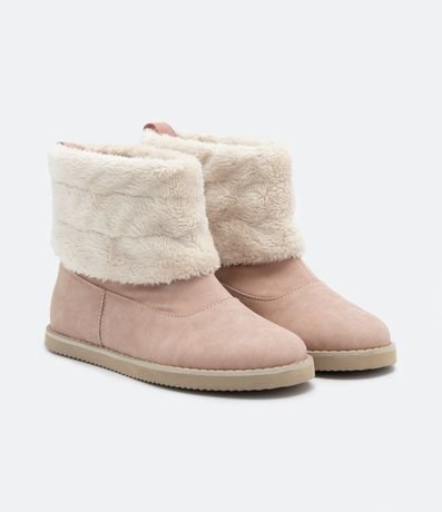Bota Infantil con Felpas y Suela Recta - Talle 28 al 37 1