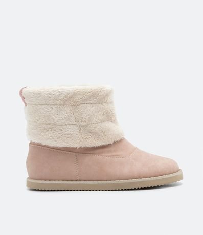 Bota Infantil con Felpas y Suela Recta - Talle 28 al 37 2