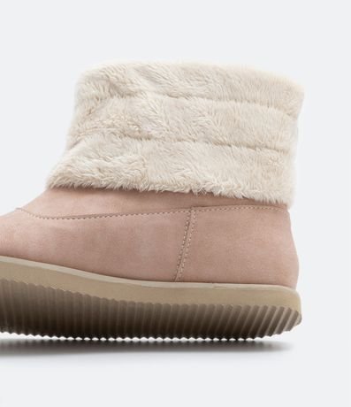 Bota Infantil con Felpas y Suela Recta - Talle 28 al 37 4