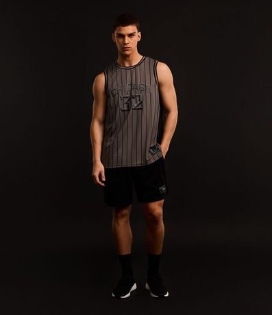 Bermuda Deportiva de Baloncesto con Cintura elástica y Textura 3