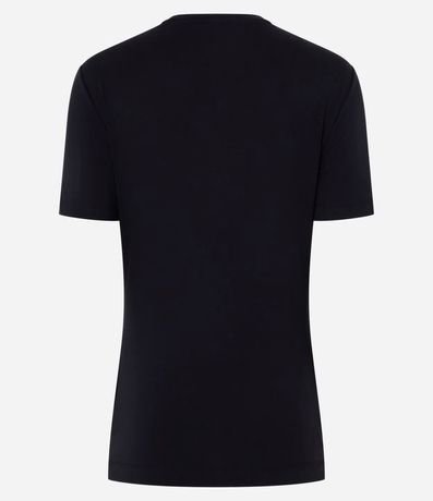 Blusa Básica en Viscosa con Escote Redondo 6