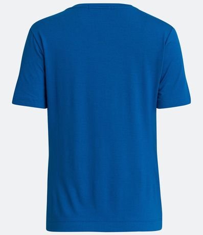 Blusa Básica en Viscosa con Escote V 6