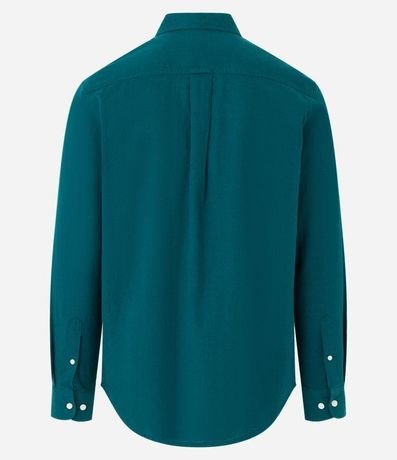 Camisa Comfort Básica en Lino Manga Larga 6