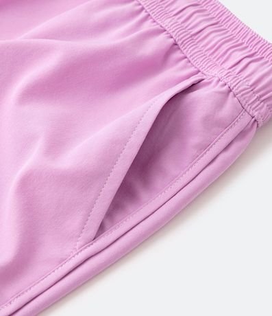 Short Runner Infantil en Microfibra con Cordón en la Cintura - Talle 5 a 14 años 2