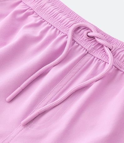 Short Runner Infantil en Microfibra con Cordón en la Cintura - Talle 5 a 14 años 3