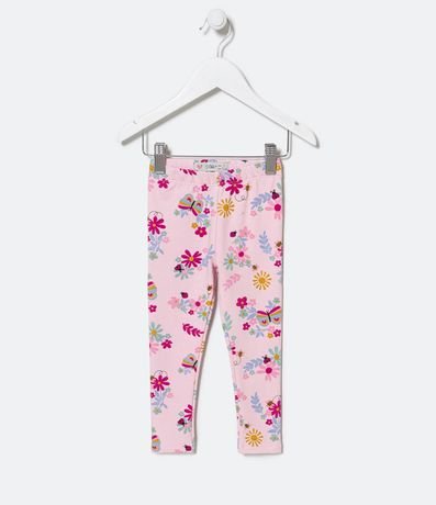 Pantalón Legging Infantil Estampado Floral - Talle 1 a 5 años 1