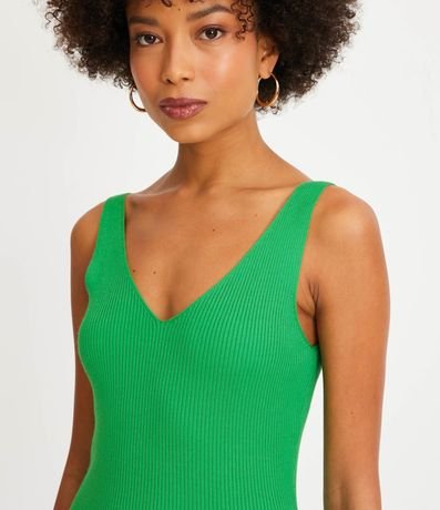 Vestido Midi en Punto Texturizado 4