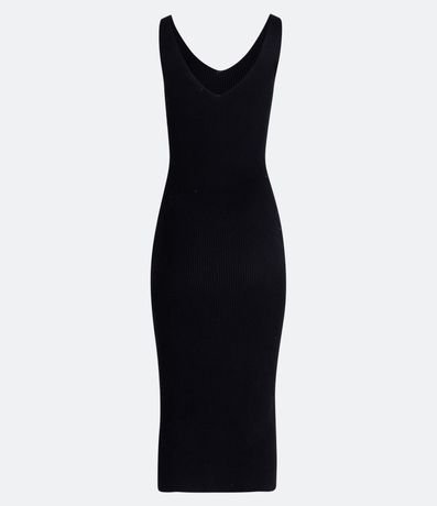 Vestido Midi en Punto Texturizado 9