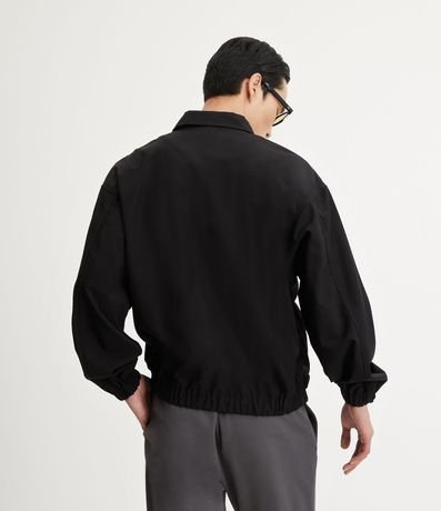 Campera Bomber con Cuello Inglés y Puño Elástico 4