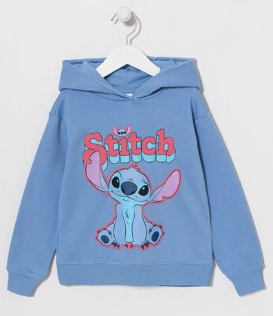 Buzo Infantil con Capucha y Estampado Stitch - Talle 5 a 14 años 1