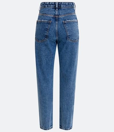 Pantalón Mom Jeans con Recorte Cutout en la Cintura 6