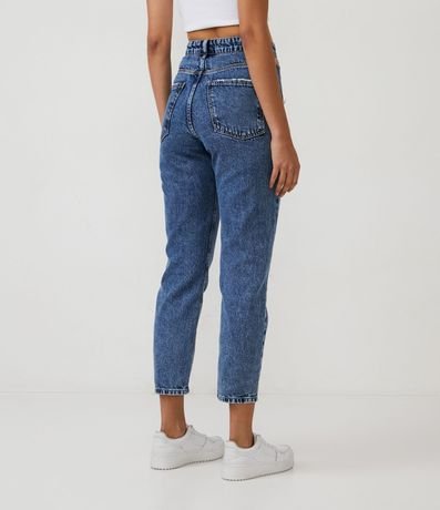 Pantalón Mom Jeans con Recorte Cutout en la Cintura 3