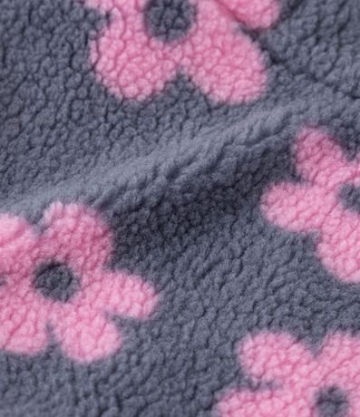 Bolso Infantil en Sherpa con Estampado Floral 2