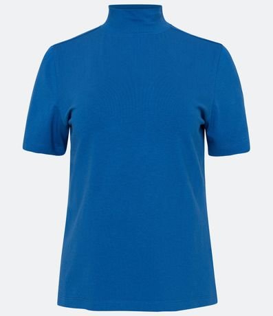Blusa Básica en Media Malla con Cuello Alto 6
