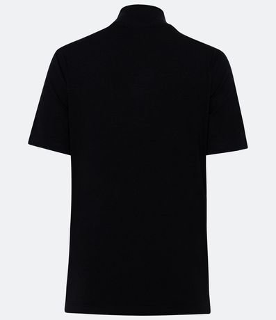 Blusa Básica en Media Malla con Cuello Alto 2