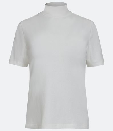 Blusa Básica en Media Malla con Cuello Alto 1