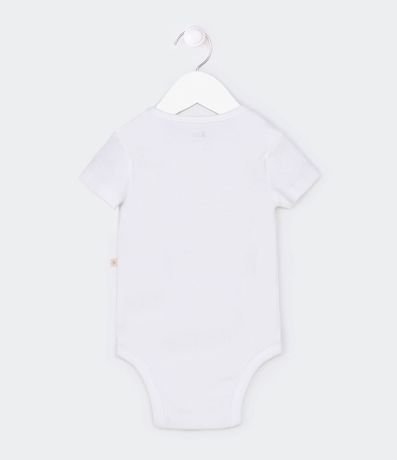 Kit 02 Bodies Básicos en Suedine con Cuello Americano - Talle RN a 18 meses 4