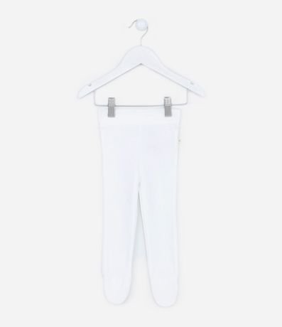 Kit 02 Pantalones infantiles con Pies Cerrados - Talle RN a 12 meses 3