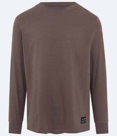 Remera Regular en Algodón Peruano con Puño Ajustado 6