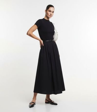 Blusa en Punto con Cuello Alto 6