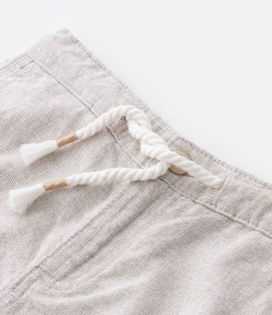 Short Infantil con Lazo y Bolsillos - Talle 05 a 14 años 5