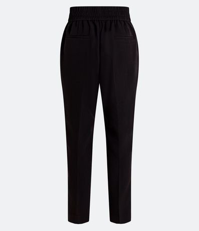 Pantalón Carrot Sastrería en Crepé Texturizado con Bolsillos 6