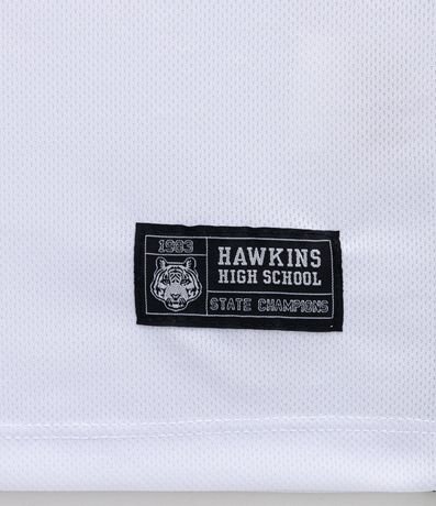 Musculosa Deportiva Infantil Baloncesto con Estampado Hawkins Stranger Things - Talle 9 a 14 años 2