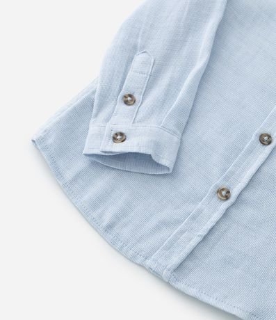 Camisa Infantil Manga Larga con Textura - 1 a 4 años 4