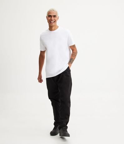 Remera Comfort Básica en Tejido Texturizado 3
