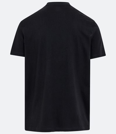 Remera Comfort Básica en Media Malla con Textura y Manga Corta 2