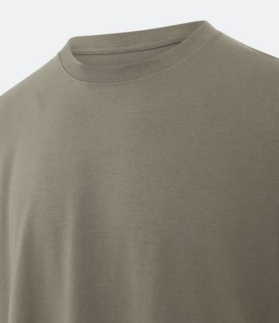Remera Comfort Básica en Tejido Texturizado 10