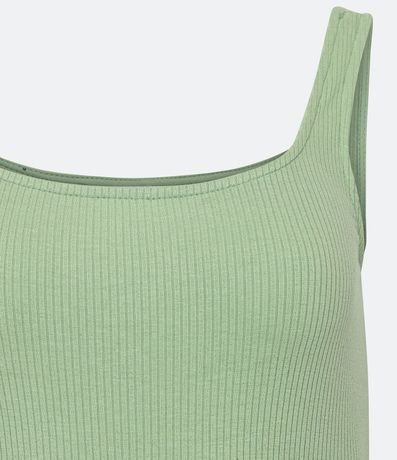 Vestido Midi en Algodón con Escote Cuadrado 7