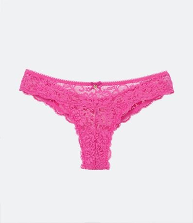 Bombacha Bikini en Encaje de Flores 4