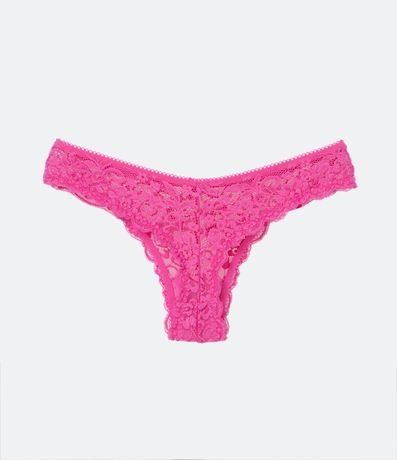 Bombacha Bikini en Encaje de Flores 5