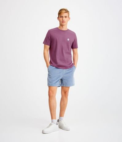 Bermuda Runner en Terciopelo con Cordón y Bolsillos 1