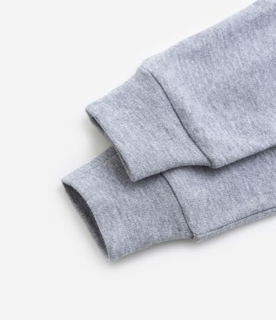 Kit 02 Pantalones Básicos Infantiles en Suedine con Puños Largos - Talle 0 a 18 meses 5