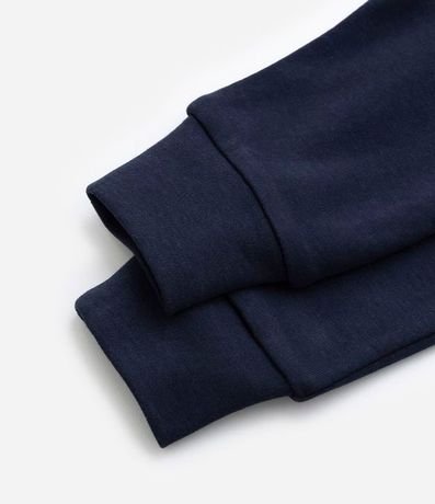 Kit 02 Pantalones Básicos Infantiles en Suedine con Puños Largos - Talle 0 a 18 meses 7