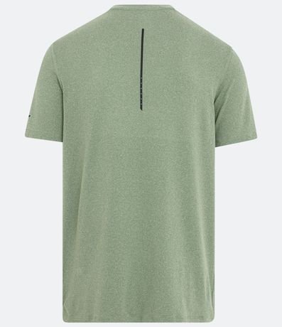 Remera Deportiva con Etiqueta en la Barra y Manga Corta 9