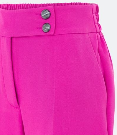 Pantalón Carrot Cintura Alta en Crepé con Cintura Cruzada y Solapa 6