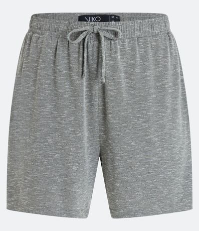 Pijama Corto en Malla Flamê con Efecto Mezcla 3