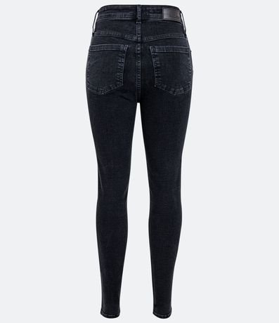 Pantalón Skinny Cintura Alta en Jeans con Bolsillos 6