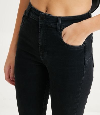 Pantalón Skinny Cintura Alta en Jeans con Bolsillos 4