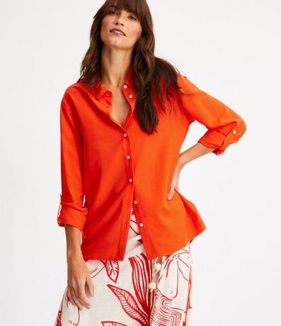 Camisa Básica en Viscolino