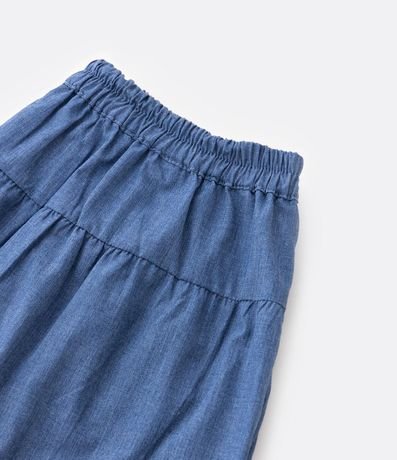 Conjunto Infantil en Lino con Bordados y Volados - Talle 1 a 5 años 7