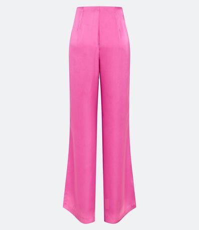 Pantalón Pantalona con Textura Satinada 6