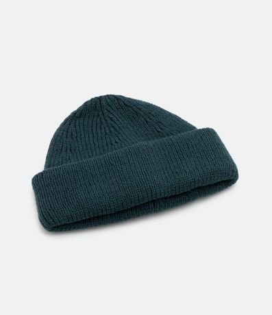 Gorro Leñador en Lana Acrílica con Dobra y Sin Costura 2