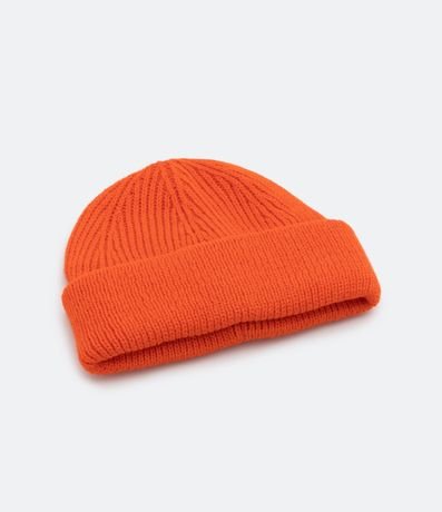 Gorro Leñador en Lana Acrílica con Dobra y Sin Costura 2