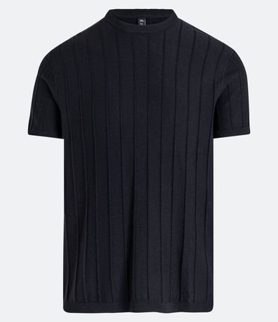 Remera Manga Corta en Viscosa Texturizada 6